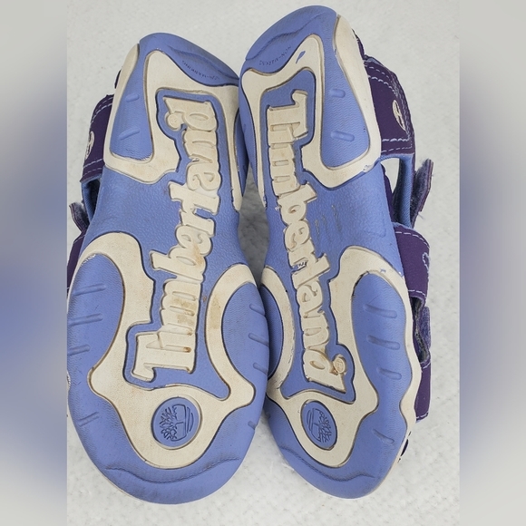 Timberland Girls Purple beach water Sandals sz 11 - Picture 7 of 8